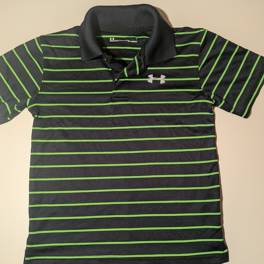 Under Armour Heatgear Polo Boys sz 7